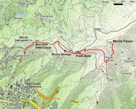 Monte Fasce Da Apparizione L Appenninista