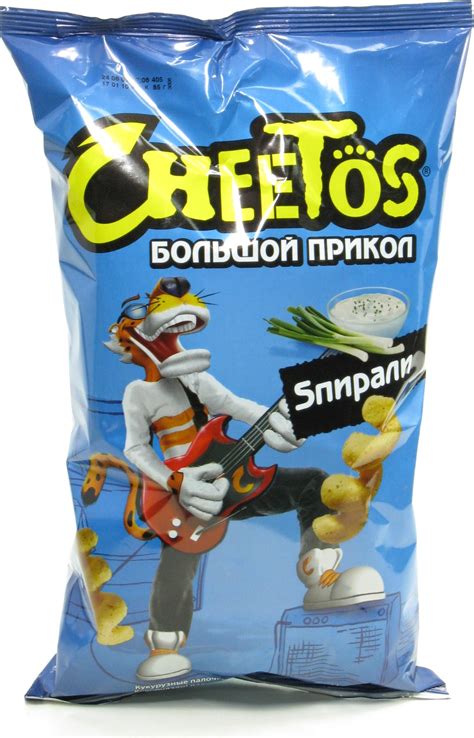 Снеки Cheetos сметана и лук кукурузные спирали купить с доставкой ...