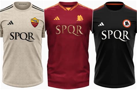 Roma Nuovi Dettagli Sulle Maglie Della Stagione 2023 24