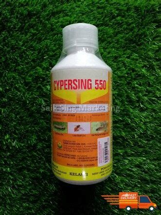 1L Cypersing 550 Cypermethrin 5 5 Racun Serangga Insecticide Lazada