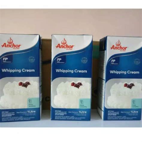 Jual Anchor WHIPPING CREAM 1 Liter Indonesia Shopee Indonesia