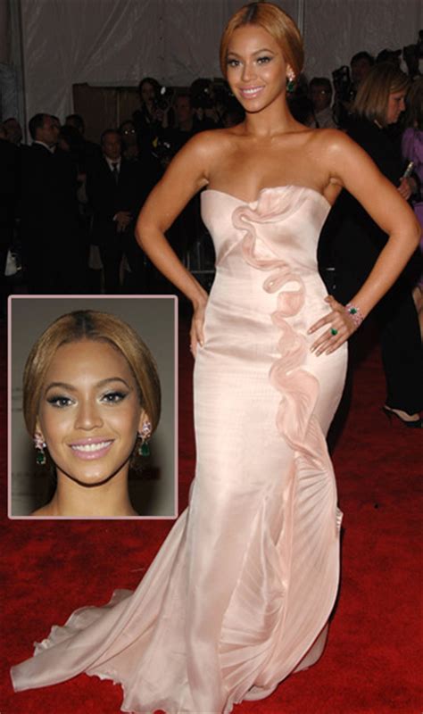 Beyonce In Armani For The Met Gala - StyleFrizz