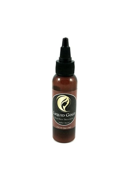 Bald Spot Treatment 2oz - Liquid Gold Hair Growth Oil – LiquidGoldHairProducts