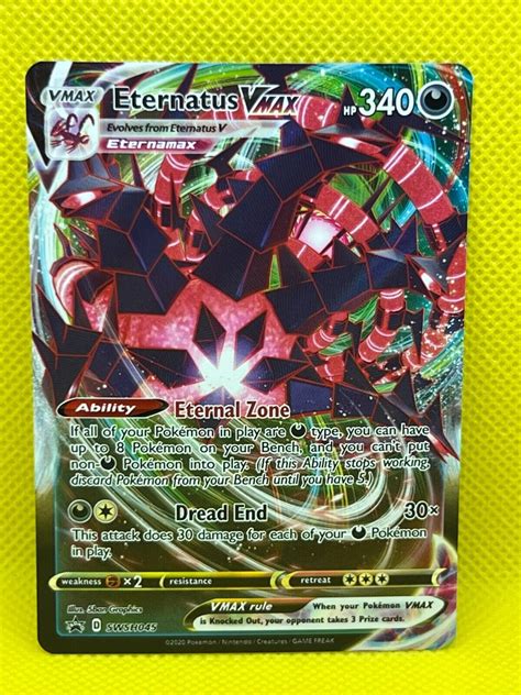 Pokemon Eternatus Vmax SWSH045 Values MAVIN