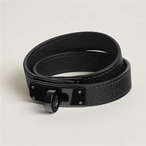 Bracelet Kelly Double Tour So Black Hermès Suisse