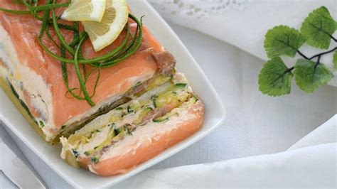 Terrine Aux Courgettes Et Mousse De Saumon Ma Patisserie