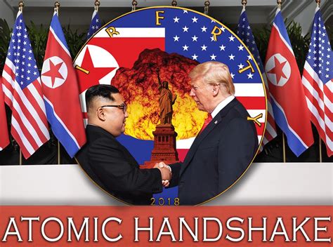 Publication PRE ORDER AT POWER COIN ATOMIC HANDSHAKE Kim Jong Un