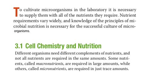 Nutritional Classification Of Microorganisms Ppt