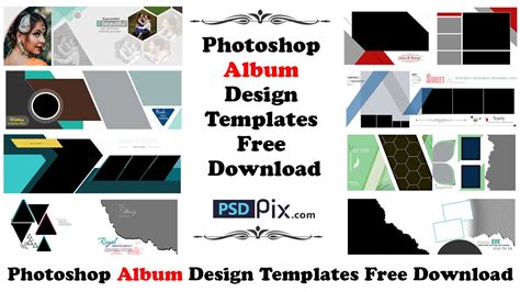 Photoshop Album Design Templates Free Download - PSDPIX.COM