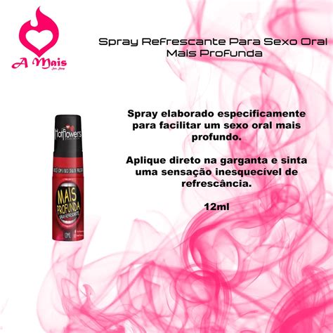 Spray Refrescante Para Sexo Oral Mais Profunda Ml Hot Flowers Shopee Brasil