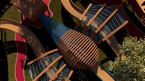 Wooden Park Behance