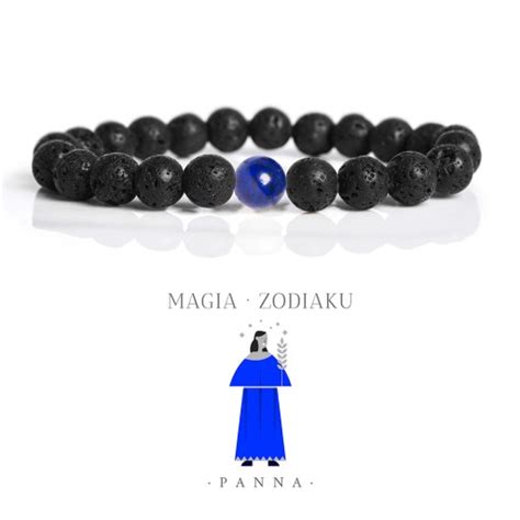 Bransoletka Znak Zodiaku Panna Kamie Lapis Lazuli Allegro Pl