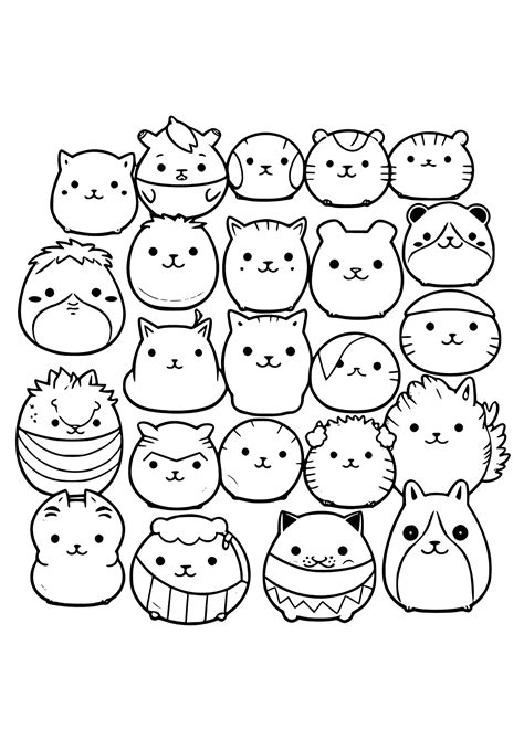 Squishmallow Para Imprimir - Personajes de Squishmallow - Páginas de Squishmallow para imprimir