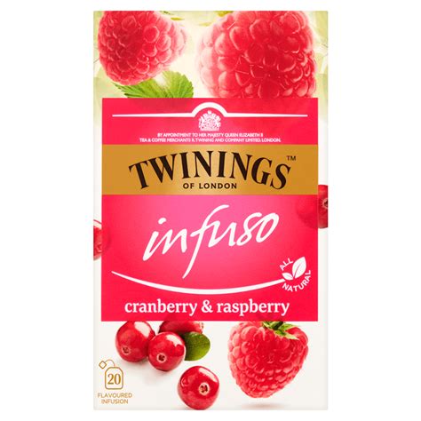 TWININGS Herbata Infuso Żurawina Malina 20 Torebek Pakomarket