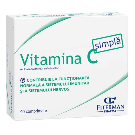 Vitamina C Mg Zn Mg D Ui Comprimate Fi Farmacia