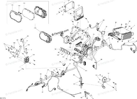 Can Am Side By Side 2014 OEM Parts Diagram For Electrical System Main