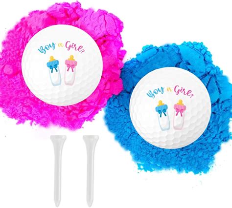 Amazon Gender Reveal Exploding Golf Balls Gender Reveal Golf