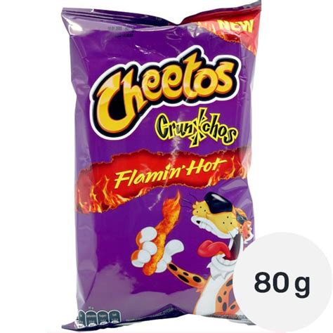 Cheetos Flamin Hot Maustettu Maissisnacks 80g