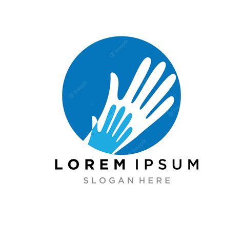 Premium Vector Hand Care Logo Template Vector Design