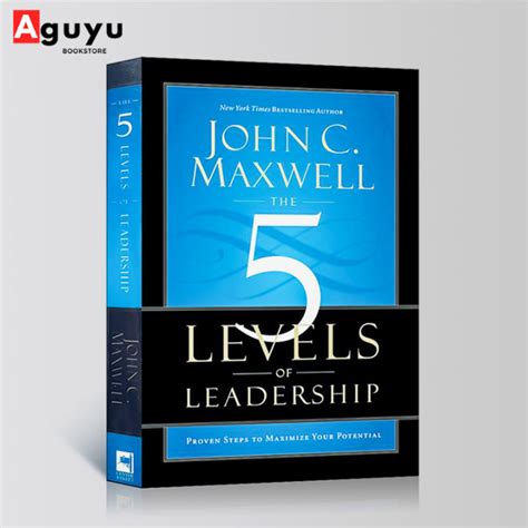 【หนังสือภาษาอังกฤษ】the 5 Levels Of Leadership By John C Maxwell