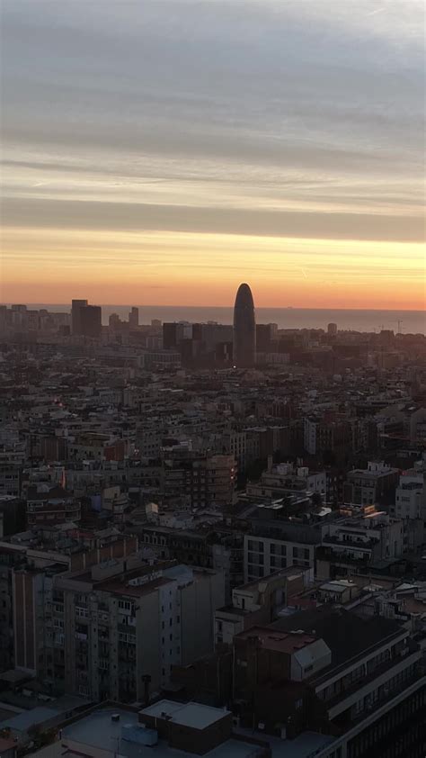 Barcelona Skyline Stock Video Footage for Free Download