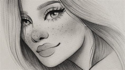 رسومات بالرصاص بنات كونتنت