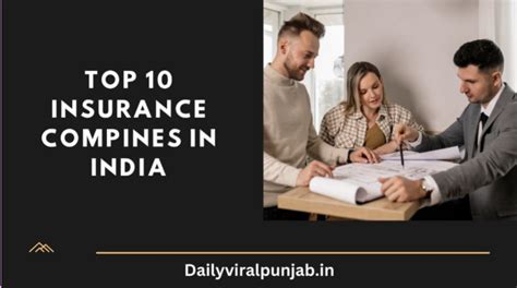 Top 10 Insurance Companies In India Daily Viral Punjab