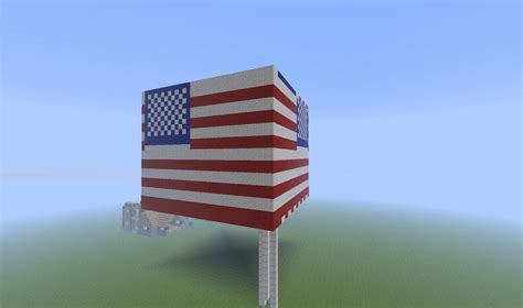 Giant American Flag Minecraft Map