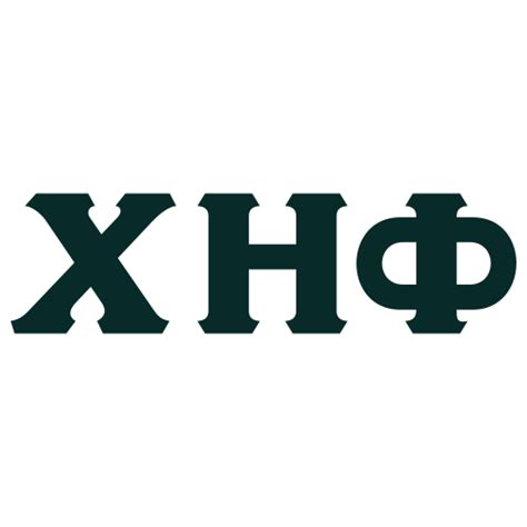 Chi Eta Phi Greek Letters Svg Chi Eta Phi Greek Letters Vector Files