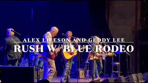 John Mcdermott Rush And Blue Rodeo At The Tribute To Gordon Lightfoot