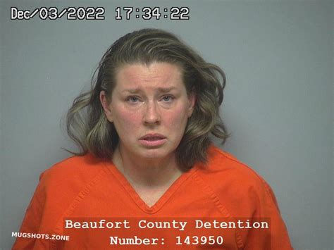 Megan Elizabeth Haley 12 03 2022 Beaufort County Mugshots Zone