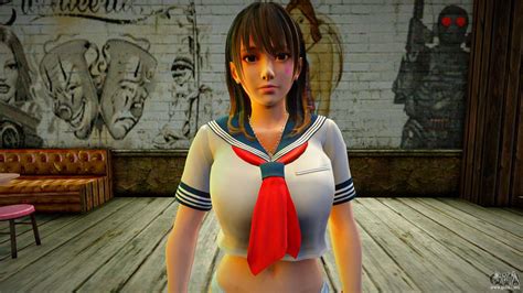 Nanami Sailor School No Skirt Para Gta San Andreas