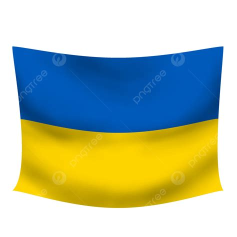 Best 3d Transparent Png Best Ukraine Flag Realistic With 3d Shadow