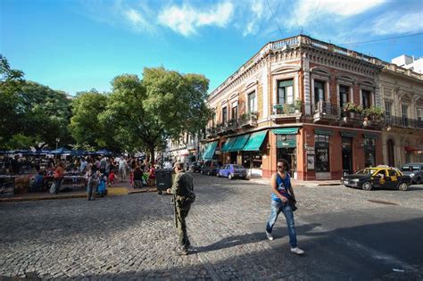 Plaza Dorrego San Telmo Argentina The Neighbourhood Buenos Aires