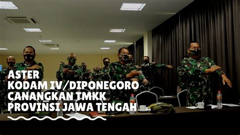 Pencanangan Tni Manunggal Kb Kesehatan Tmkk Provinsi Jawa Tengah