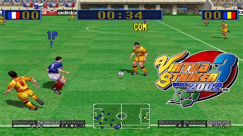 Virtua Striker 3 Ver 2002 4K 60Fps Italy VS Brasil Gameplay Let S