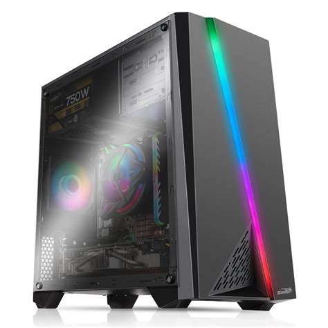 Mexx Gabinete Mini Tower Sentey F Rgb