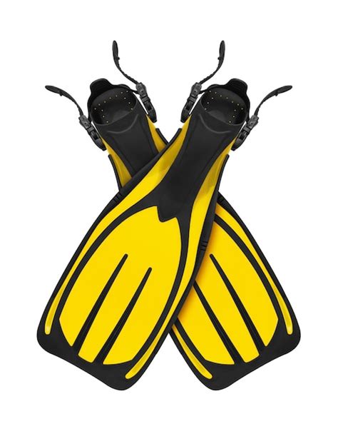 premium photo diving flippers