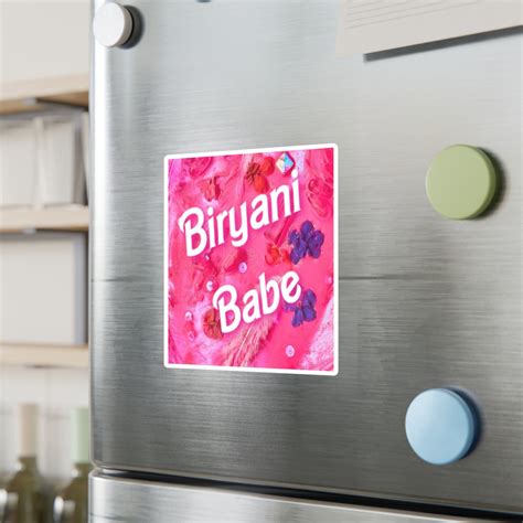 Biryani Babe Kiss Cut Vinyl Decals Etsy