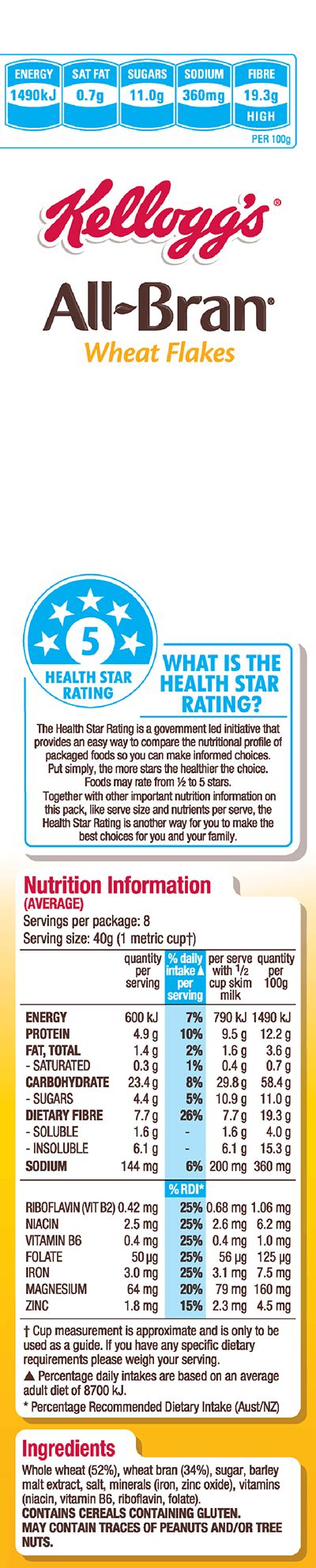 All Bran Wheat Flakes Nutrition Facts Besto Blog