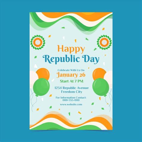 Republic Day Poster Images - Free Download on Freepik