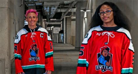 Riveters' Black Rosie Jersey is a Big Step in Hockey Representation ...