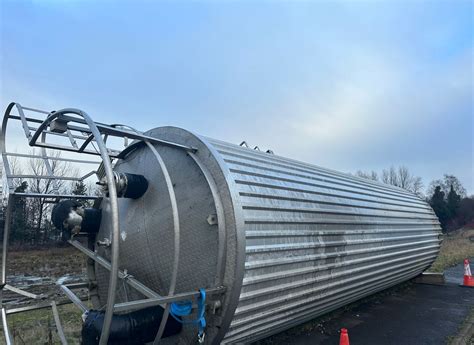 40 000 Litre 316 Stainless Steel Storage Tank SBS Ayrshire