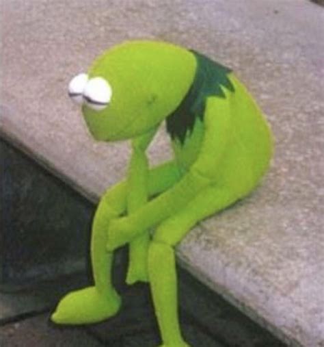 sad Kermit Blank Template - Imgflip