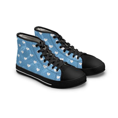 Buy Martian Merch ™ Bubbles Anime Heart Women's High-top Canvas Sneaker ...