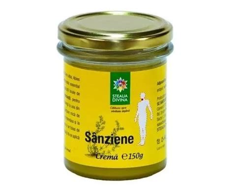 Crema Naturala Cu Sanziene 150g Steaua Divina Dr Max Farmacie