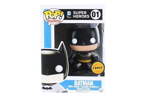 Funko Pop Dc Heroes Batman Chase Metallic Figure 01 Us