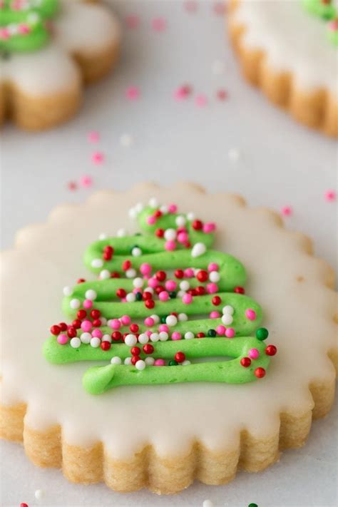 Christmas Shortbread Cookies The Café Sucre Farine