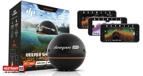 Nahazovac Sonar Deeper Fishfinder Pro Nastrahy Cz