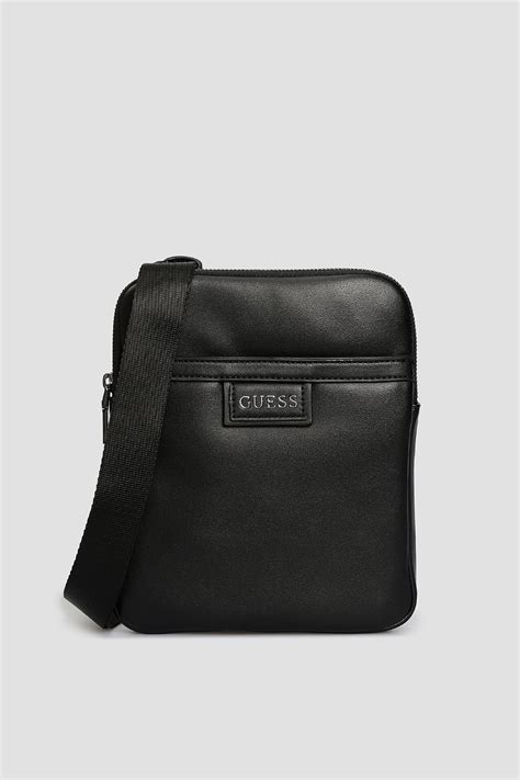 Мужская черная сумка через плечо Guess HMSCLA.P1123;BLA — Ultrashop